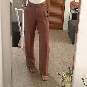 Aritzia effortless pants- mocha sorbet